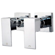 Alessandro Short Twin Shower Tap Set